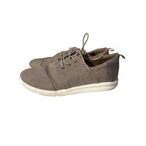 Toms Womens 10 Lace-Up Casual‎ Shoes Brown